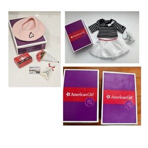 American Girl Doll Sets: Grace’s Sightseeing Outfit + Grace’s Welcome Gifts BNIB